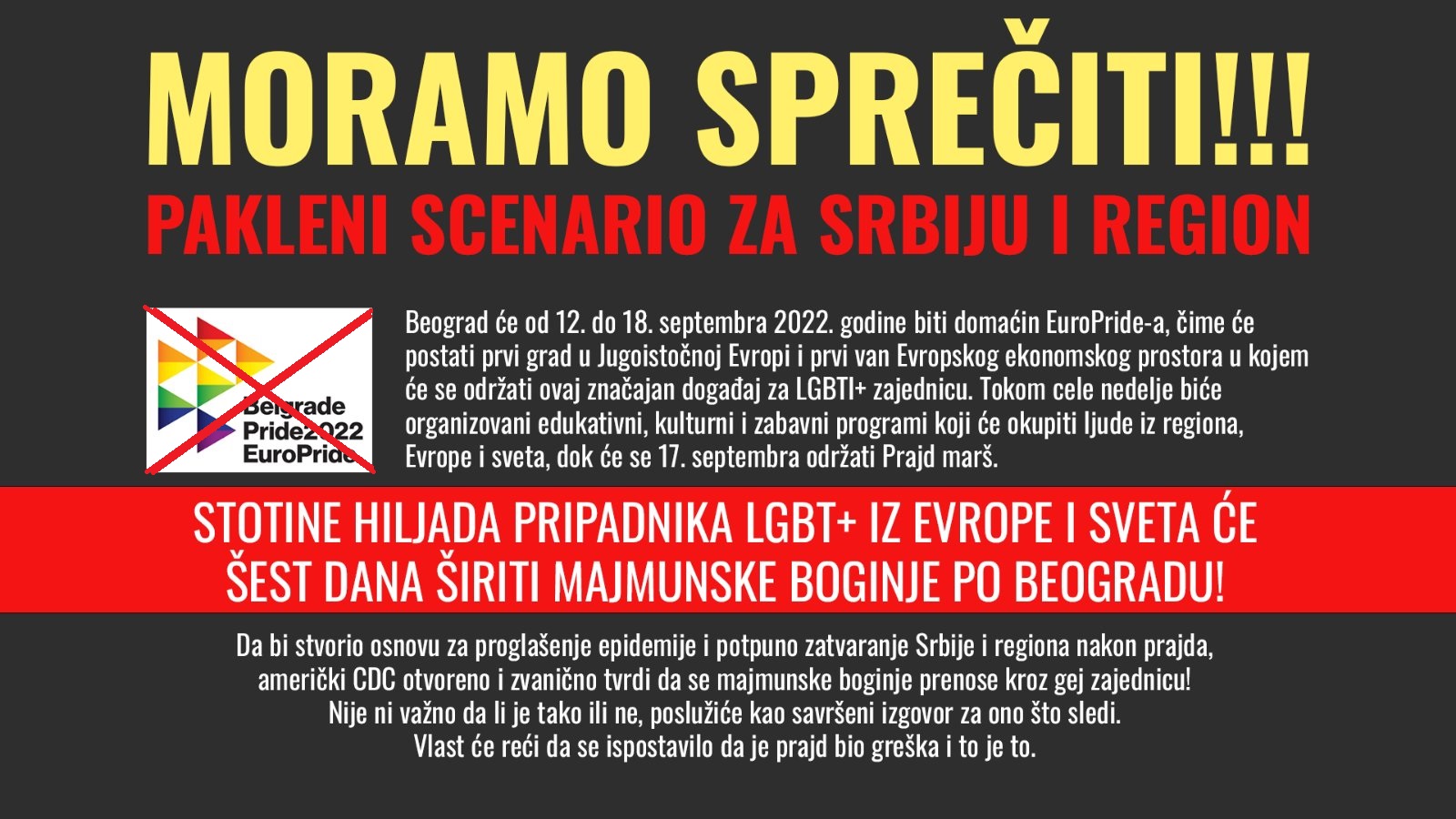 moramo spreciti